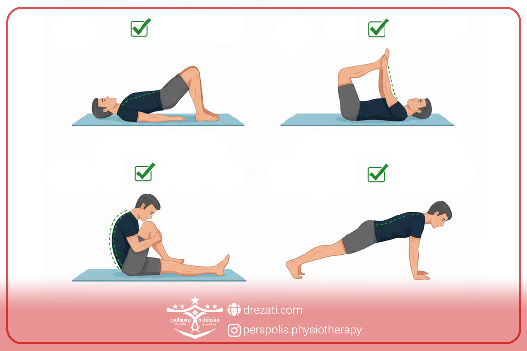 احتیاطات دیسک کمر