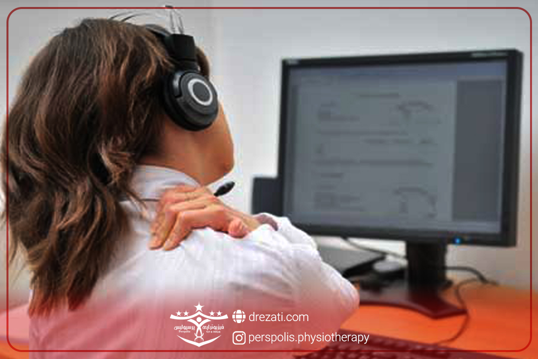 دیسک گردن و درد شانه و دست