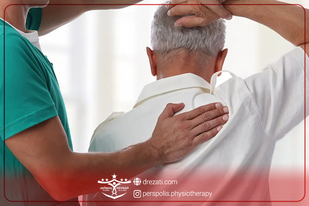 دیسک گردن و درد شانه و دست